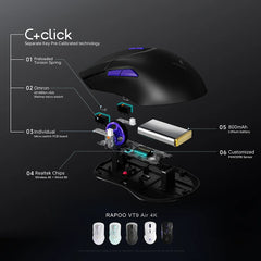 Superlight Wireless Gaming Mouse with 26,000 DPI by Snagg A Gaming Mouse