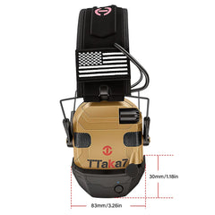 Electronic tactical shooting earmuffs – image 10