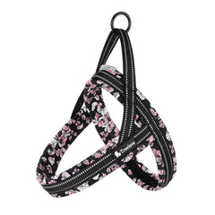 Floral Print Mesh Padded Dog Harness by Snagg A Harness