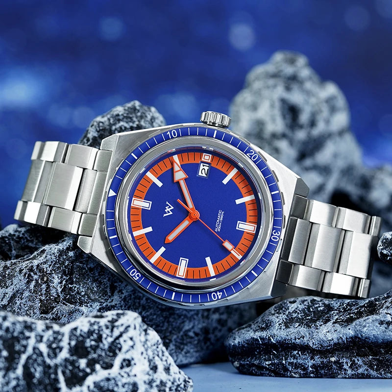Automatic Mechanical Diver Watch – NH35 Movement | Sapphire Crystal | 200M Water Resistant | Anti-Reflective Bezel