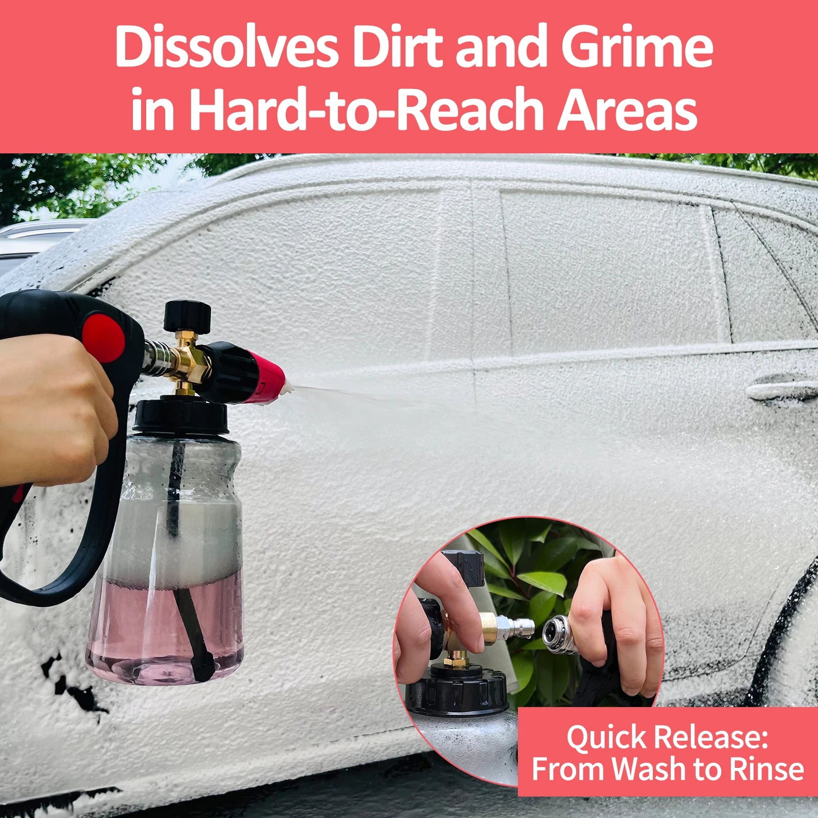 Pressure Washer Foam Cannon by Snagg A Foam Cannon