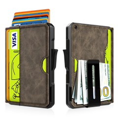 Slim RFID Wallet with Money Clip by Snagg It Wallet