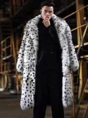 Winter Chic Long Faux Fur Coat by Snagg A Coat