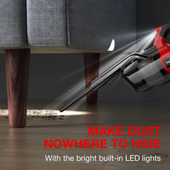 Cordless Handheld Vacuum | 100AW High Velocity Multi Surface Cleaner Compatible With Milwaukee 18V Battery