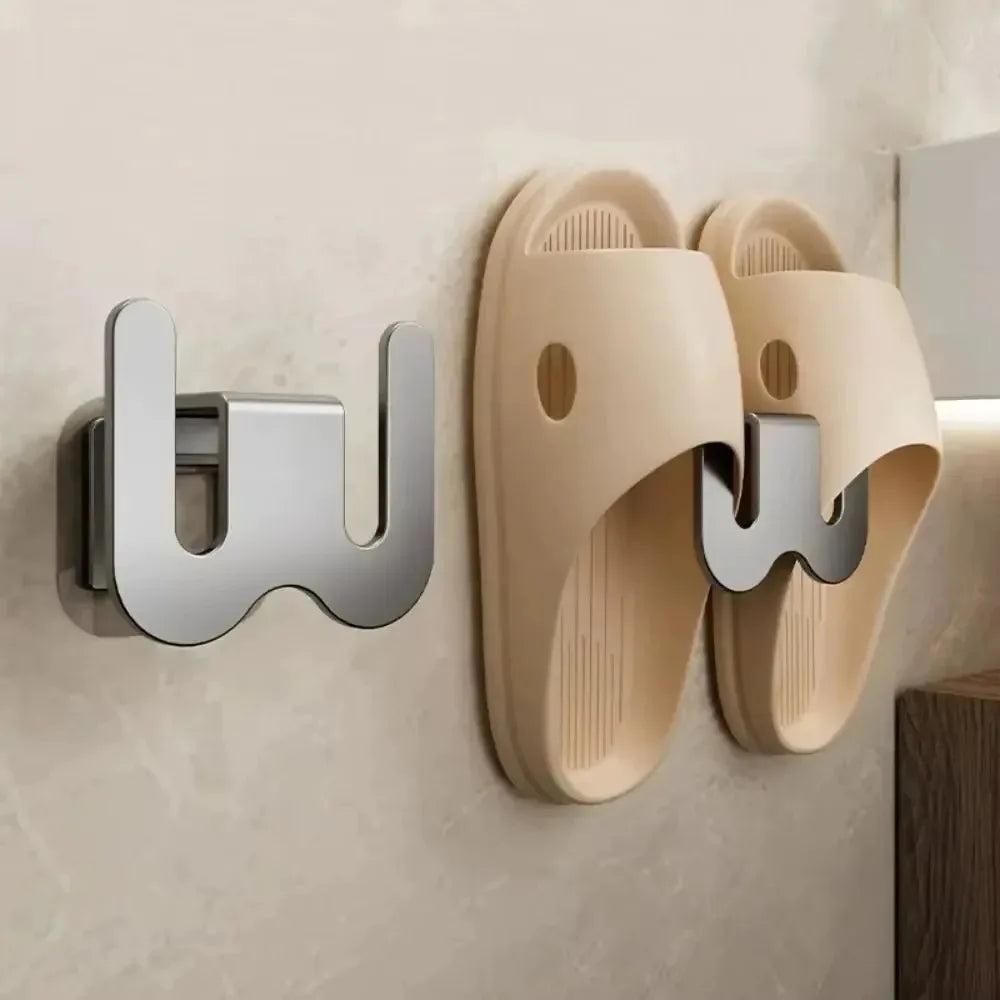 Wall-Mounted Slipper Rack by Snagg A Hook
