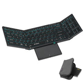 Full Size RGB Backlit Folding Keyboard | Integrated Touchpad & Numeric Keypad