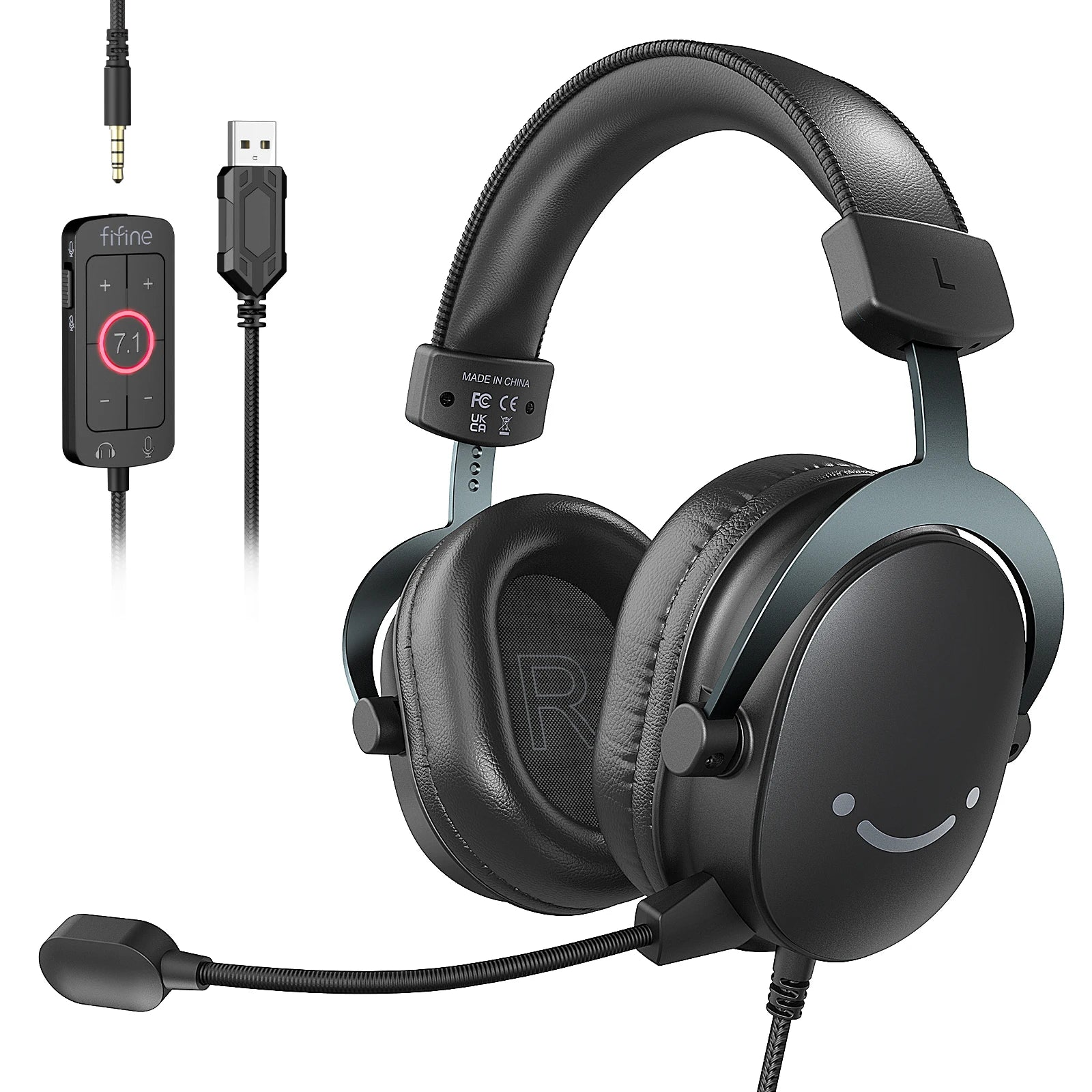 7.1 Surround Sound Gaming Headset for PC, Mac, PS4 & PS5 by Snagg A Gaming Headset