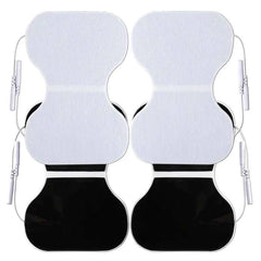 Replacement TENS Electrode Pads – Large Coverage Muscle Stimulator Stickers (2.0mm Plug)
