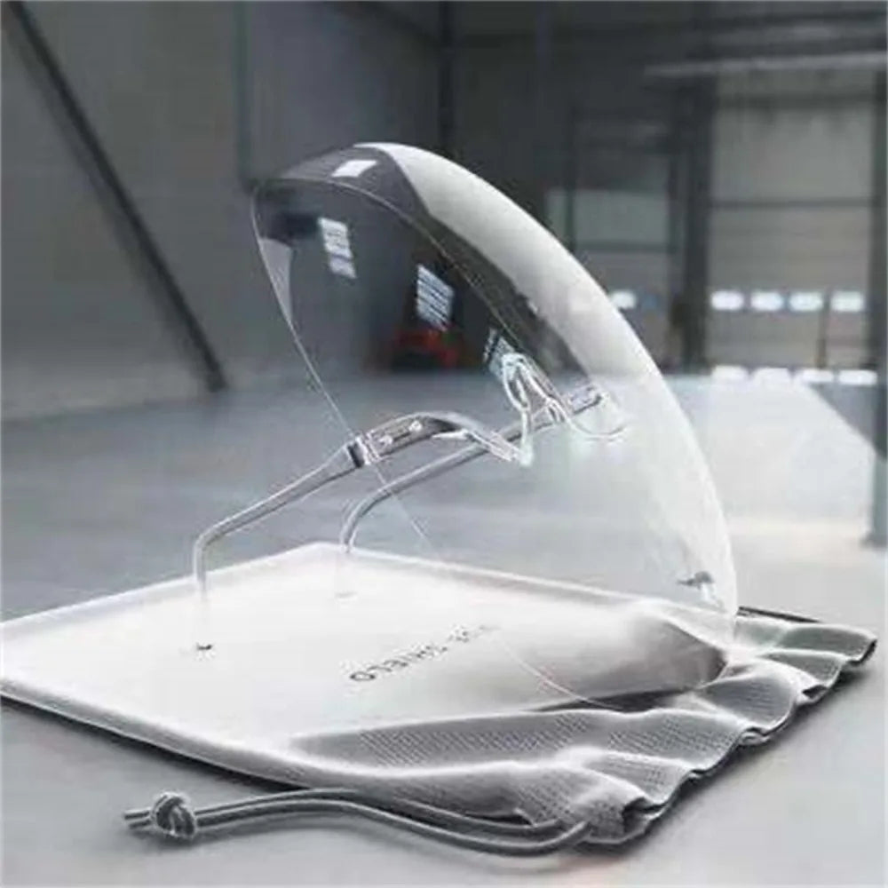 2pcs Transparent Full Face Protective Mask by Snagg A Face Shield