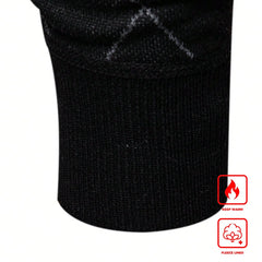 Men’s American 1/4 Zip Pullover | Fleece-Lined Thermal Knitwear