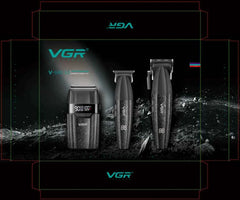 Professional 9000 RPM Barber Suite – Dual Machine Precision Set with Integrated Fine Tuning & High Capacity Lithium Power