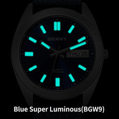Titanium Sport Field Watch – Titanium Strap Edition by Snagg A Watch
