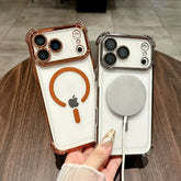Airbag Shockproof Clear MagSafe Case – for iPhone 15 Series - Phone Cases & Covers