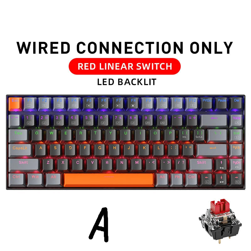 75% Wired Mechanical Keyboard for PC & Laptop Gaming by Snagg A Keyboard