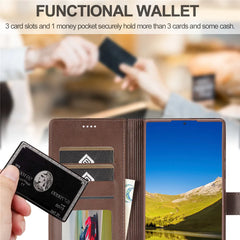 Leather Wallet Flip Case For Galaxy S24 Series by Snagg A Phone Case