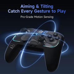 S10 Wireless Gaming Controller - TMR High Precision Joysticks & Full Mechanical Switches