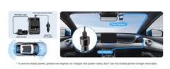 4K Front + 4K Rear Dual Dash Cam | Dual Sony STARVIS 2 Night Vision & Voice Control