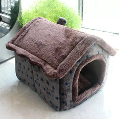 Foldable Indoor Dog & Cat House by Snagg A Pet House