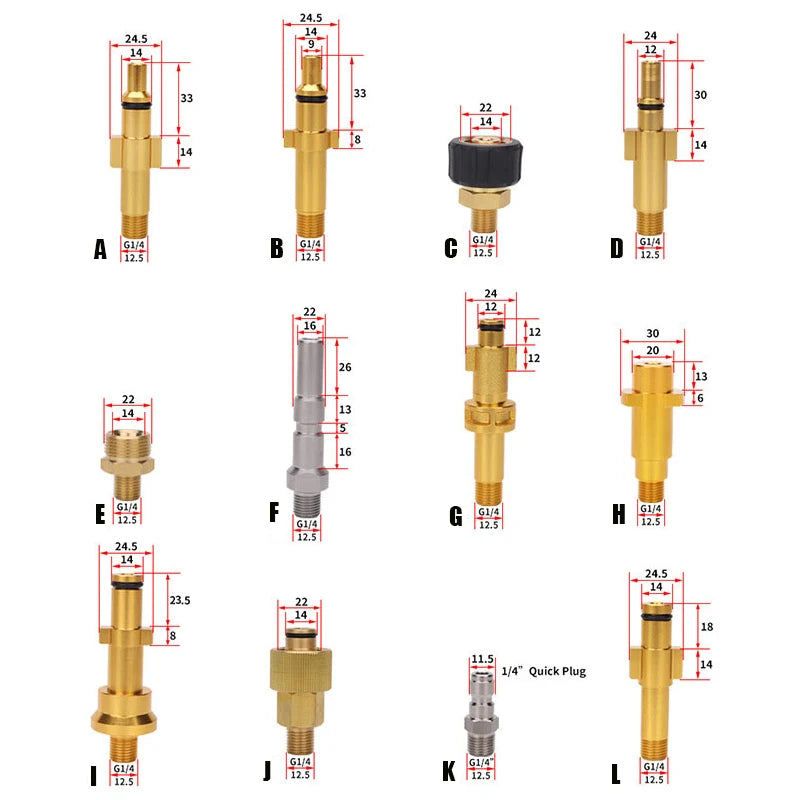 1L Pressure Washer Foam Cannon by Snagg A Foam Cannon
