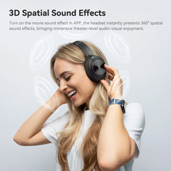 Wireless Headphones | Bluetooth 6.0 Over-Ear Noise Cancelling Headset by Snagg A Headphone