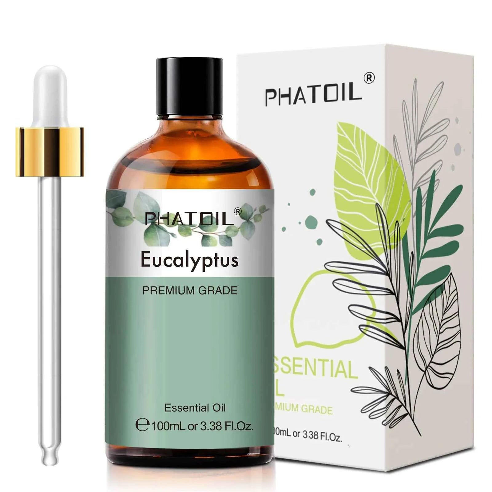 100ml Pure Eucalyptus Essential Oil Blend – Lavender, Vanilla, Jasmine, Lemon & Bergamot | Aromatherapy, Skin Care & Candle Making
