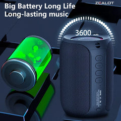 Portable Bluetooth Speaker – IPX6 Waterproof by Snagg A Portable Speaker