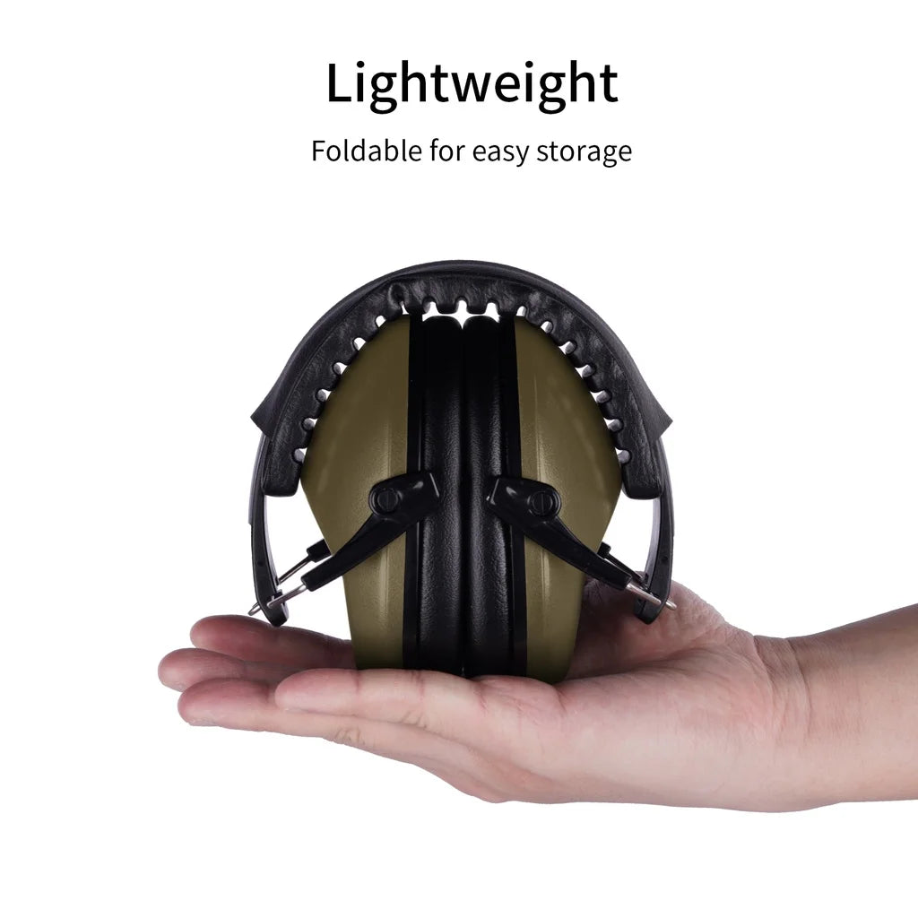 Foldable padded earmuffs for kids and adults – image 6