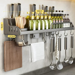 50cm Wall-Mounted Kitchen Storage Rack by Snagg A Rack