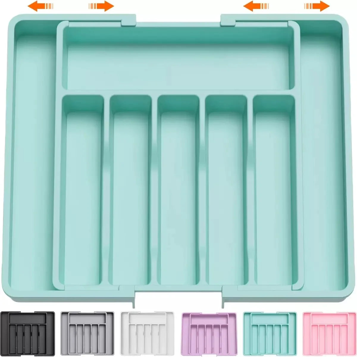 Adjustable Kitchen Storage Organizer Tray by Snagg A Tray