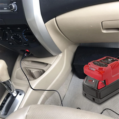 Portable Mini Car Charger | High Efficiency Compatible With Milwaukee 18V M18 Battery