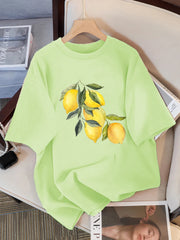 Lemon's Print Womans Streetwear T-Shirt