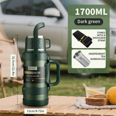 Ultra Capacity Stainless Steel Thermos - Advanced Thermal Protection