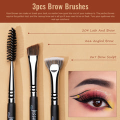 28 Piece Professional Eye Makeup Brush Set