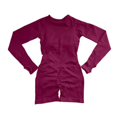 Women's Long Sleeve Backless Yoga Jumpsuit | Seamless One-Piece High-Impact Gym Fitness Playsuit