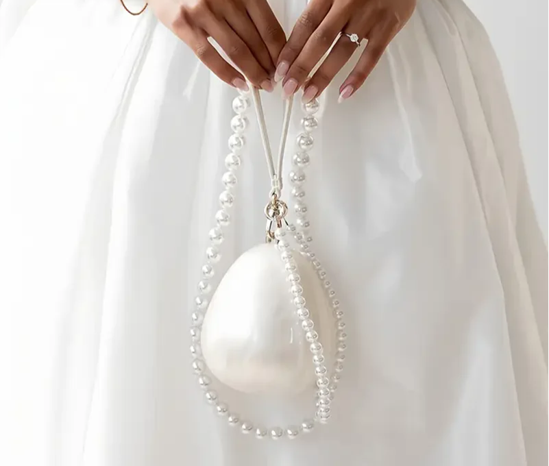 Mini Acrylic Egg Clutch by Snagg It Purses