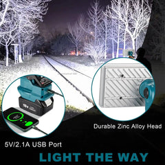 4200LM Cordless LED Work Light for Makita 18V Battery