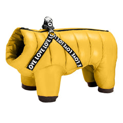 Waterproof Dog Jumpsuit – Heavy-Duty Winter Coat for Small, Medium & Large Dogs