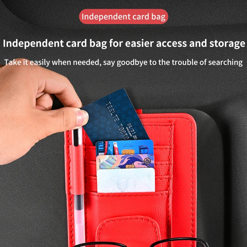 Universal Car Sun Visor Organizer by Snagg A Sun Glasses Holder