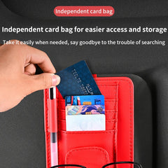 Universal Car Sun Visor Organizer by Snagg A Sun Glasses Holder