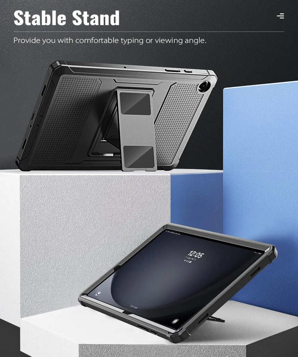 Shockproof Full Body Rugged Case For Samsung Galaxy Tab A9 Plus 11-Inch 2023 by Snagg A Tab Case