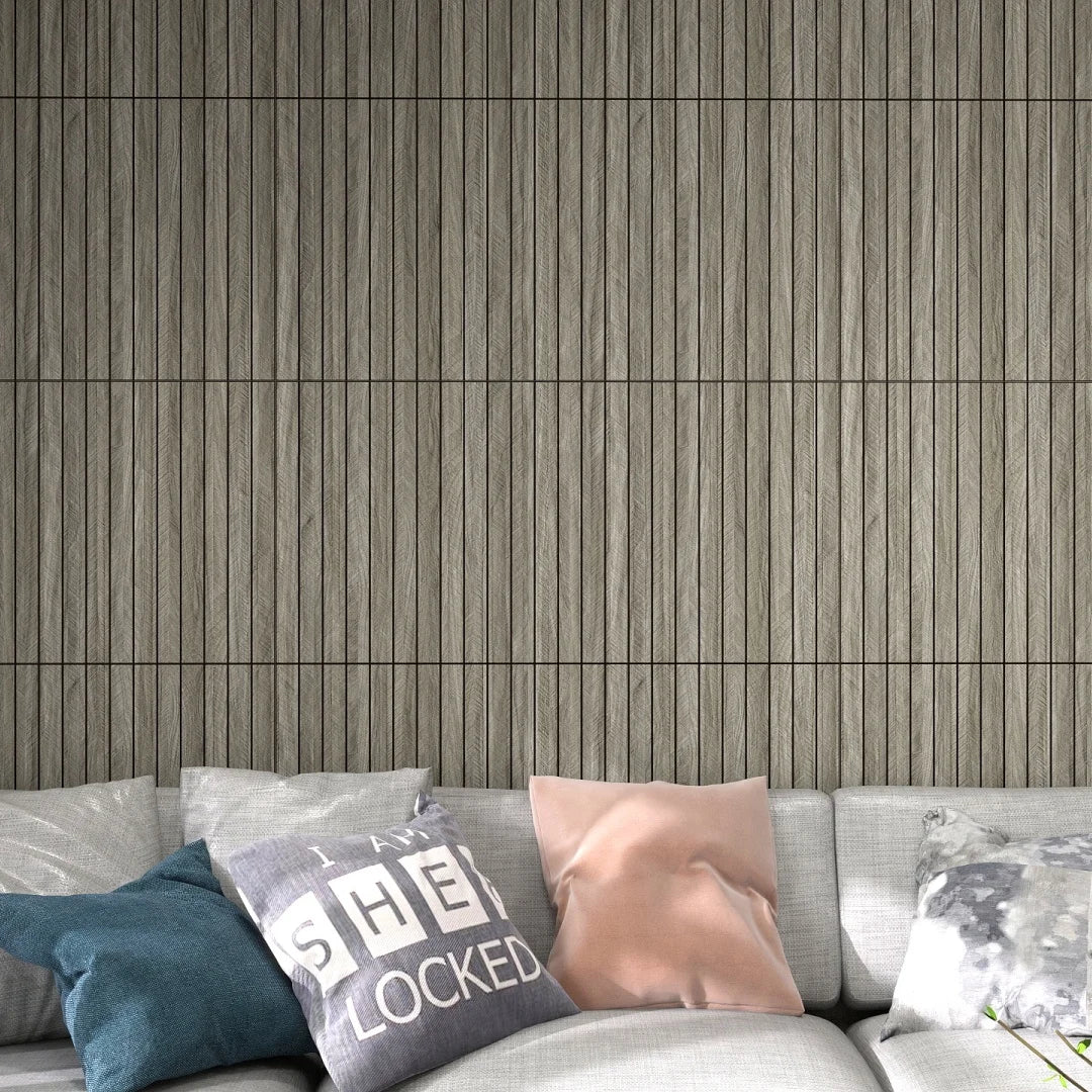 Self-Adhesive Vinyl Waterproof Wood-Grain Striped Wall Stickers by Snagg A Vinyl Sticker