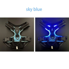 LED Luminous Dog Harness by Snagg A Harness