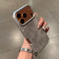 Luxury Jeans Fabric Soft Plating Shockproof Case – for iPhone 17 Series - Phone Cases & Covers