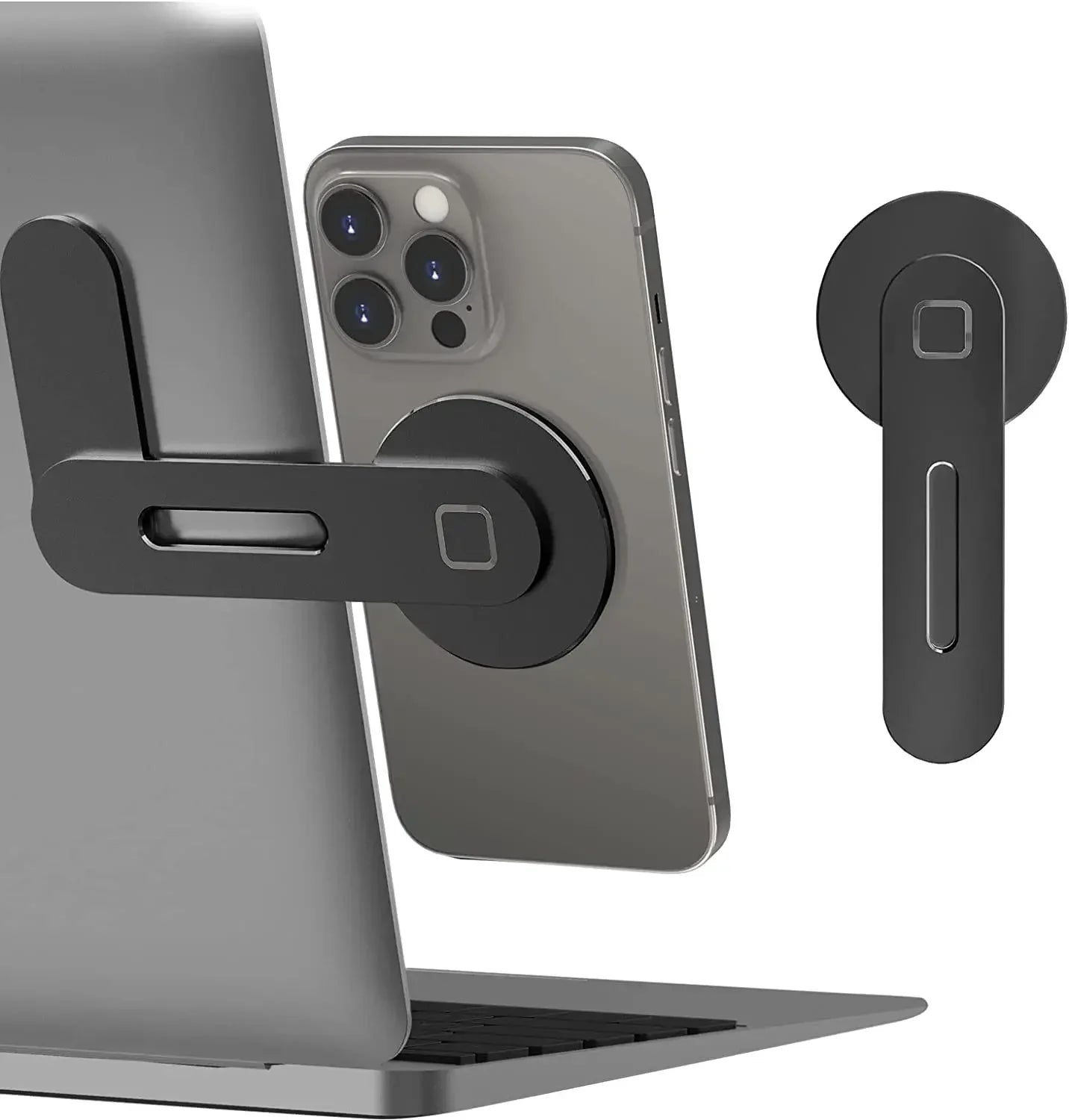 Magnetic Laptop Phone Holder by Snagg A Phone Holder
