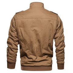Men’s Tactical Jacket – Fleece-Lined, Windproof & Multi-Pocket Design by Snagg A Jacket