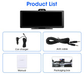 10"/11.26" 4K Dual Lens DVR with Wireless CarPlay by Snagg A Car DVR