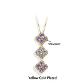 Full Solid 925 Sterling Silver Moissanite Pendant Necklace by Snagg A Necklace