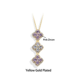 Full Solid 925 Sterling Silver Moissanite Pendant Necklace by Snagg A Necklace