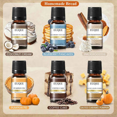 6 Piece Fragrance Oil Collection – Premium 10ml Aroma Diffusion Set for Home & Crafting