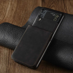 Ultra Thin Flip Leather Wallet Case – for Samsung Galaxy Z Flip Series